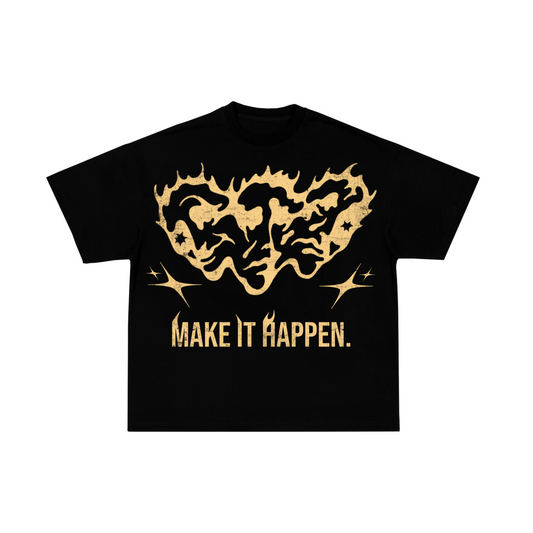 MIH FRONT GOLD T-SHIRT