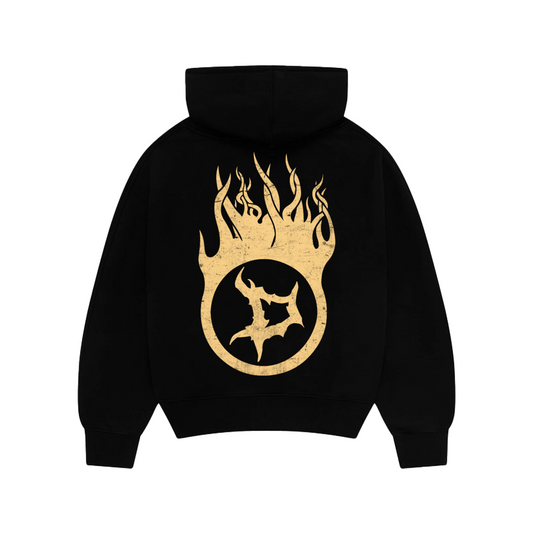 MIH BACK GOLD HOODIE