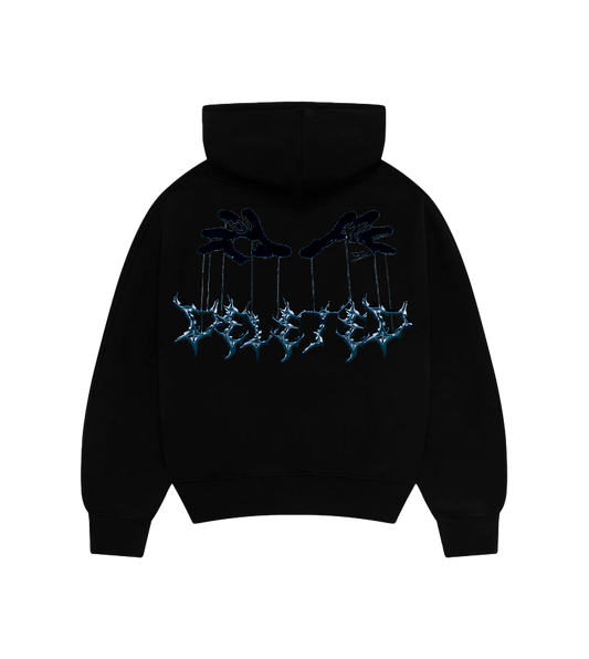 CNTRLD BLACK HOODIE