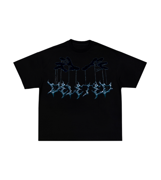 CNTRLD BLACK T-SHIRT