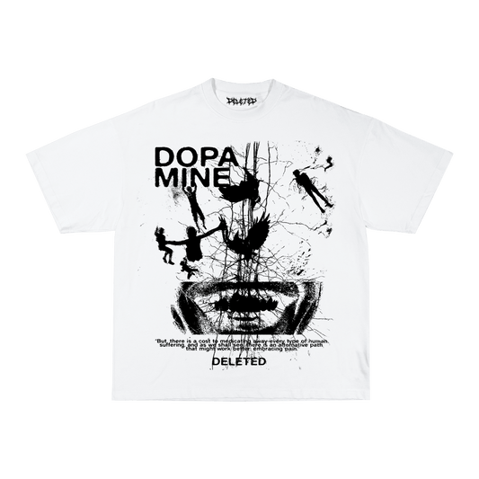 DOPAMINE WHITE T-SHIRT